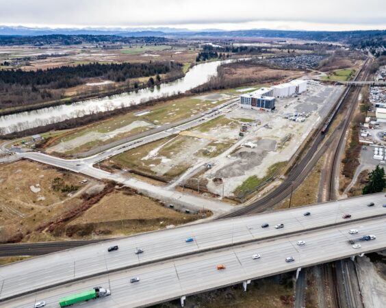 Everett Riverfront site along I5 in Everett