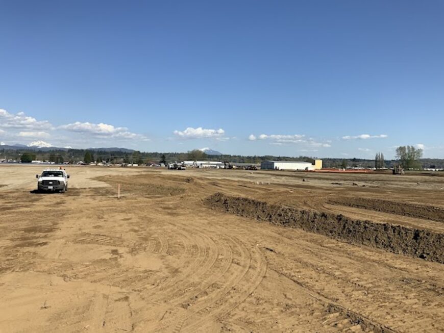 Project Roxy site prior to construction of the new facility
